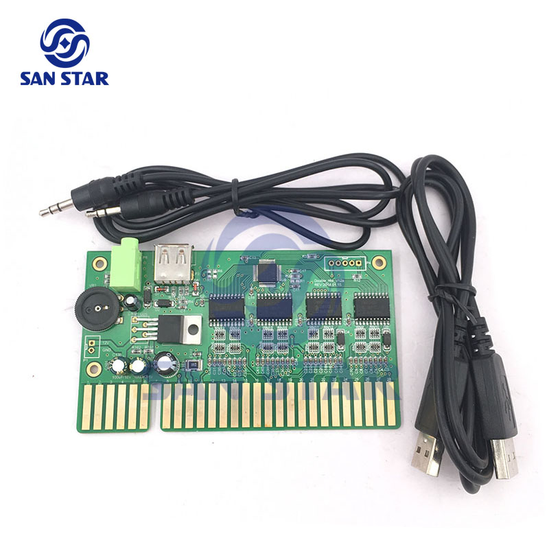 PC TO JAMMA USB Converter Boar - огляд і ціна Arcade Button Pcb