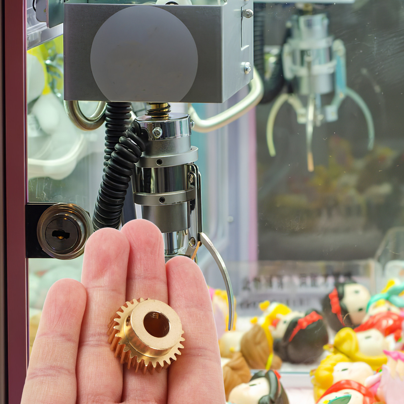 Metal Claw Machine Gear Dual H - огляд і ціна Arcade Vending Machine Repair