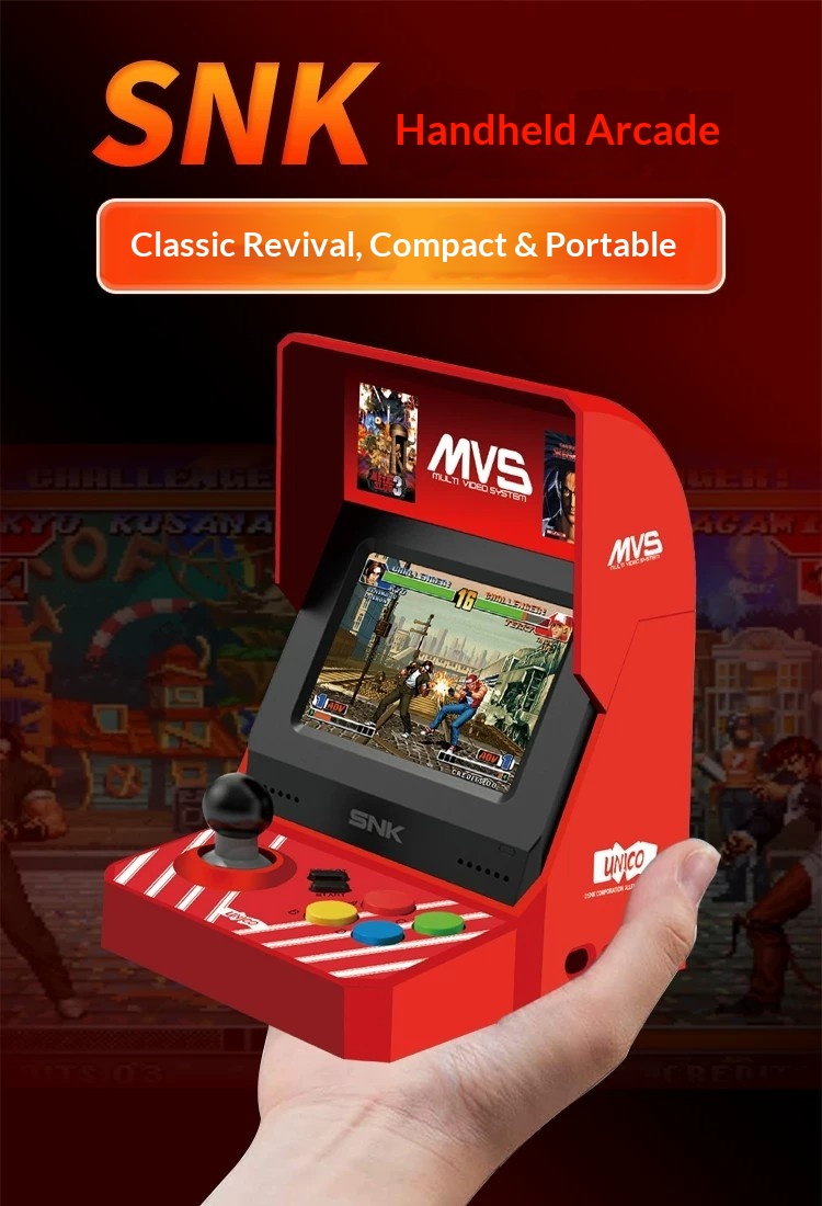 UNICO MVS Mini Arcade Console  - огляд і ціна Arcade Game Jackpot