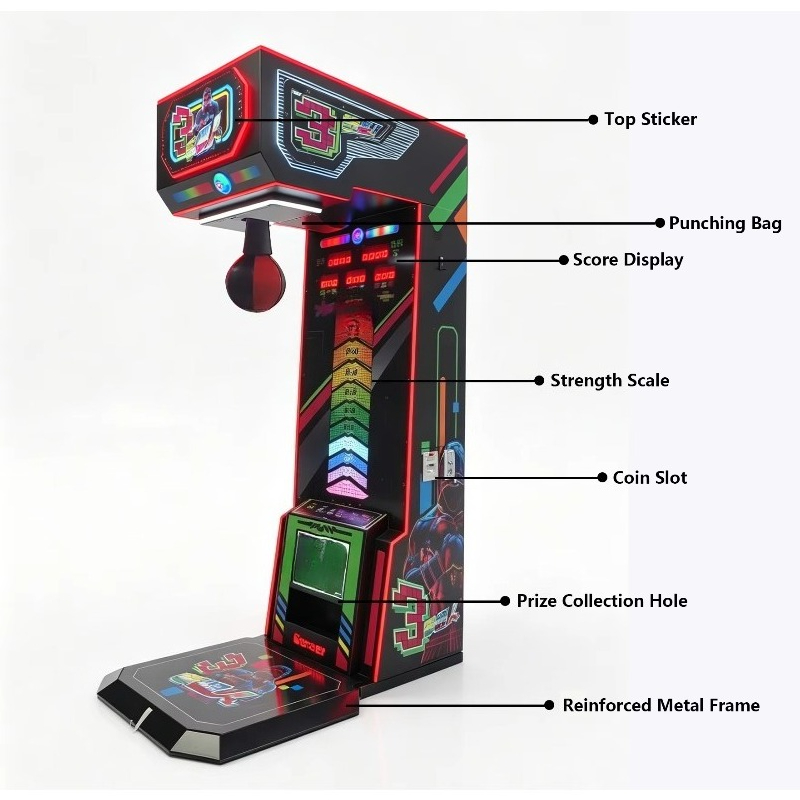 Boxing Simulator Machine Elect - огляд і ціна Arcade Games & Vending Llc