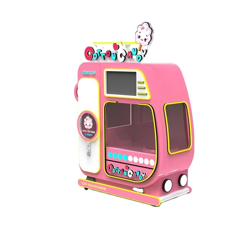 Colorful Automatic Cotton Cand - огляд і ціна Bill Acceptor Vending