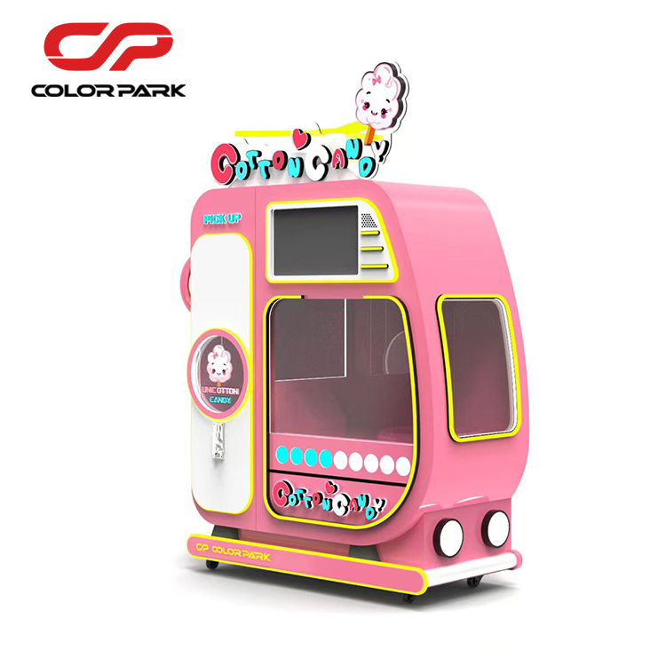 Colorful Automatic Cotton Cand - огляд і ціна Bill Acceptor Vending