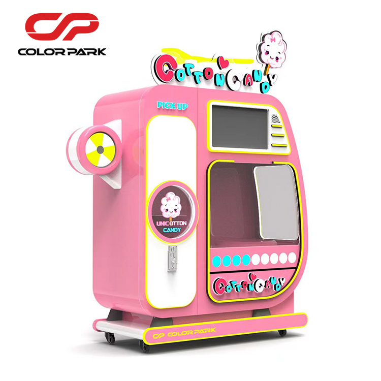 Colorful Automatic Cotton Cand - огляд і ціна Bill Acceptor Vending