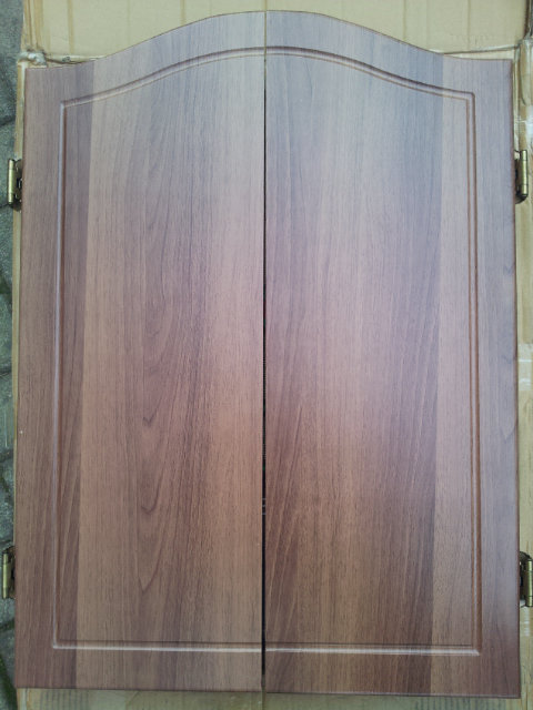Luxury wooden electronic dart  - огляд і ціна Electronic Dartboard Cabinet